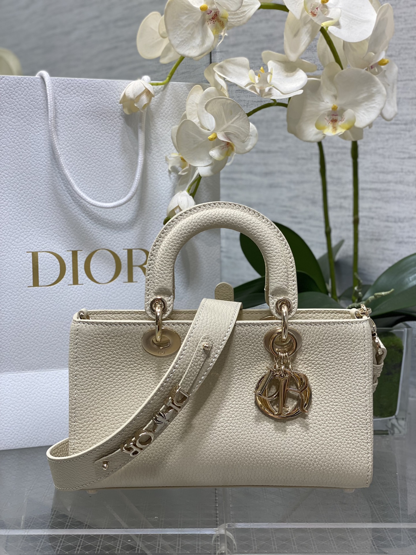 Dior Lady Sacs À Main Sacs À Bandoulière & À Épaule Cuir de vache