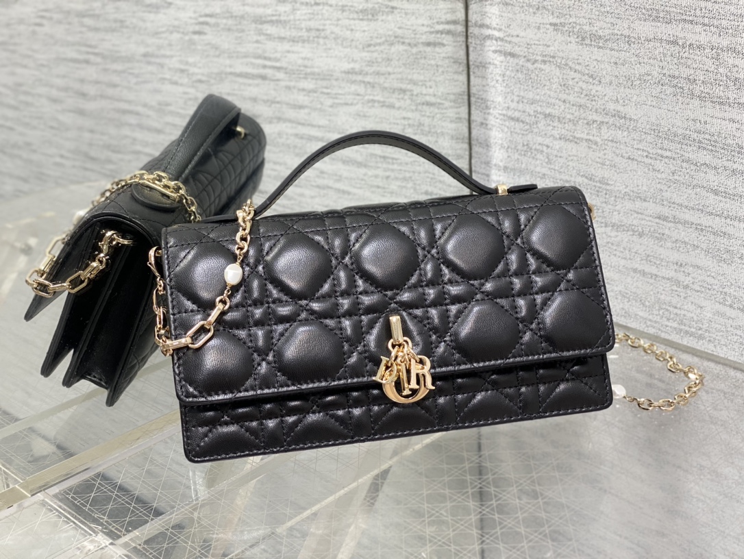 Dior AAAAA+
 Clutches & Pouch Bags Sheepskin Fashion Chains