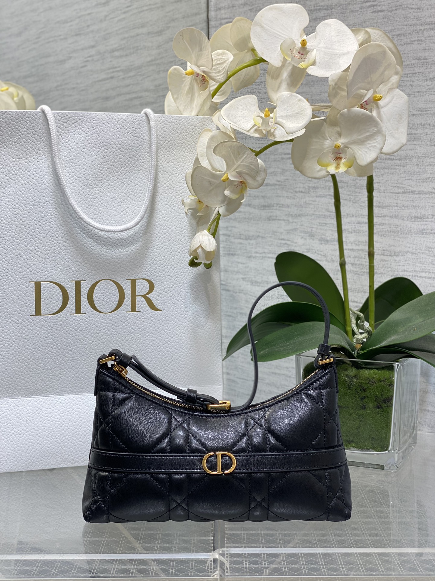 𝐌𝐢𝐬𝐬 bolso dumpling cuero original