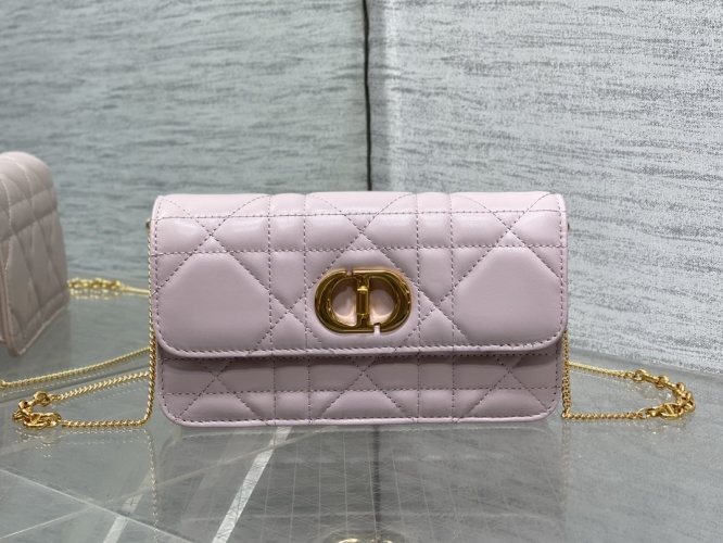 Dior Caro Miss Montaigne WOC Bag, Quilted Leather, Chain Strap, 19 x 11 x 14.5 cm 1 Dior Caro Miss Montaigne WOC Bag, Quilted Leather, Chain Strap, 19 x 11 x 14.5 cm