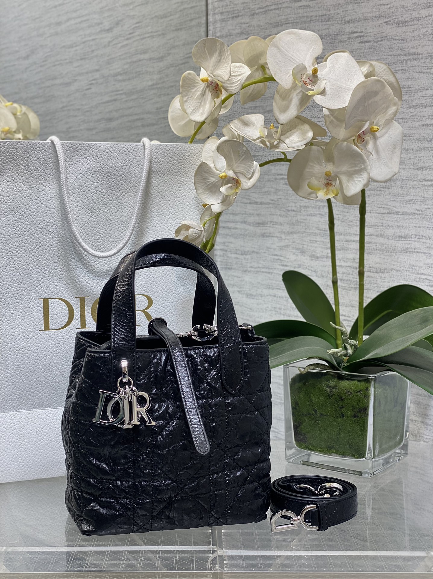 Dior Lady D-Joy Black crossbody everyday