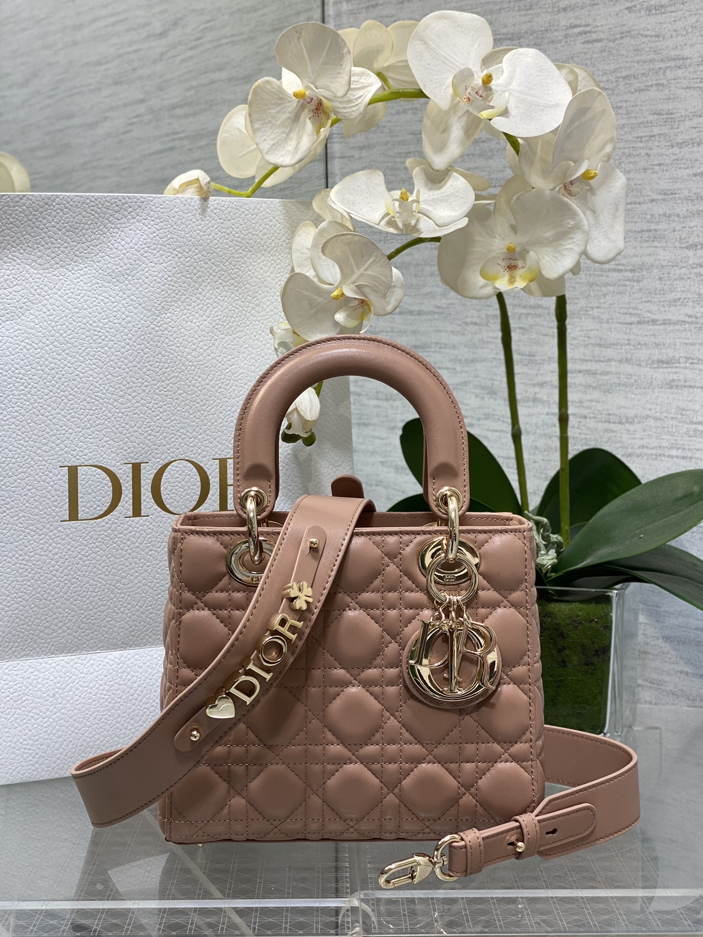 𝐋𝐚𝐝𝐲Cuatro cuadros de piel de oveja rosa rosa