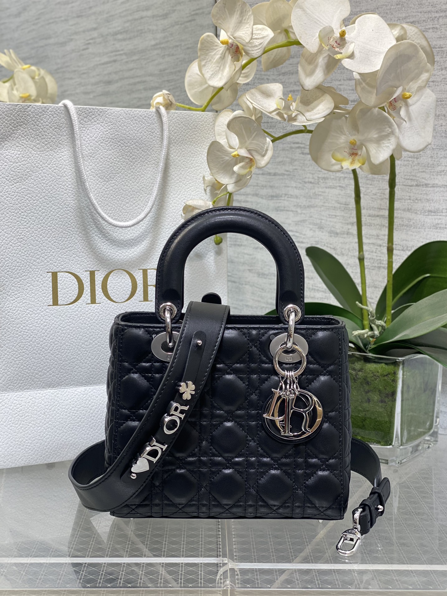 𝐋𝐚𝐝𝐲Cuatro cuadros piel de oveja oveja negra plata