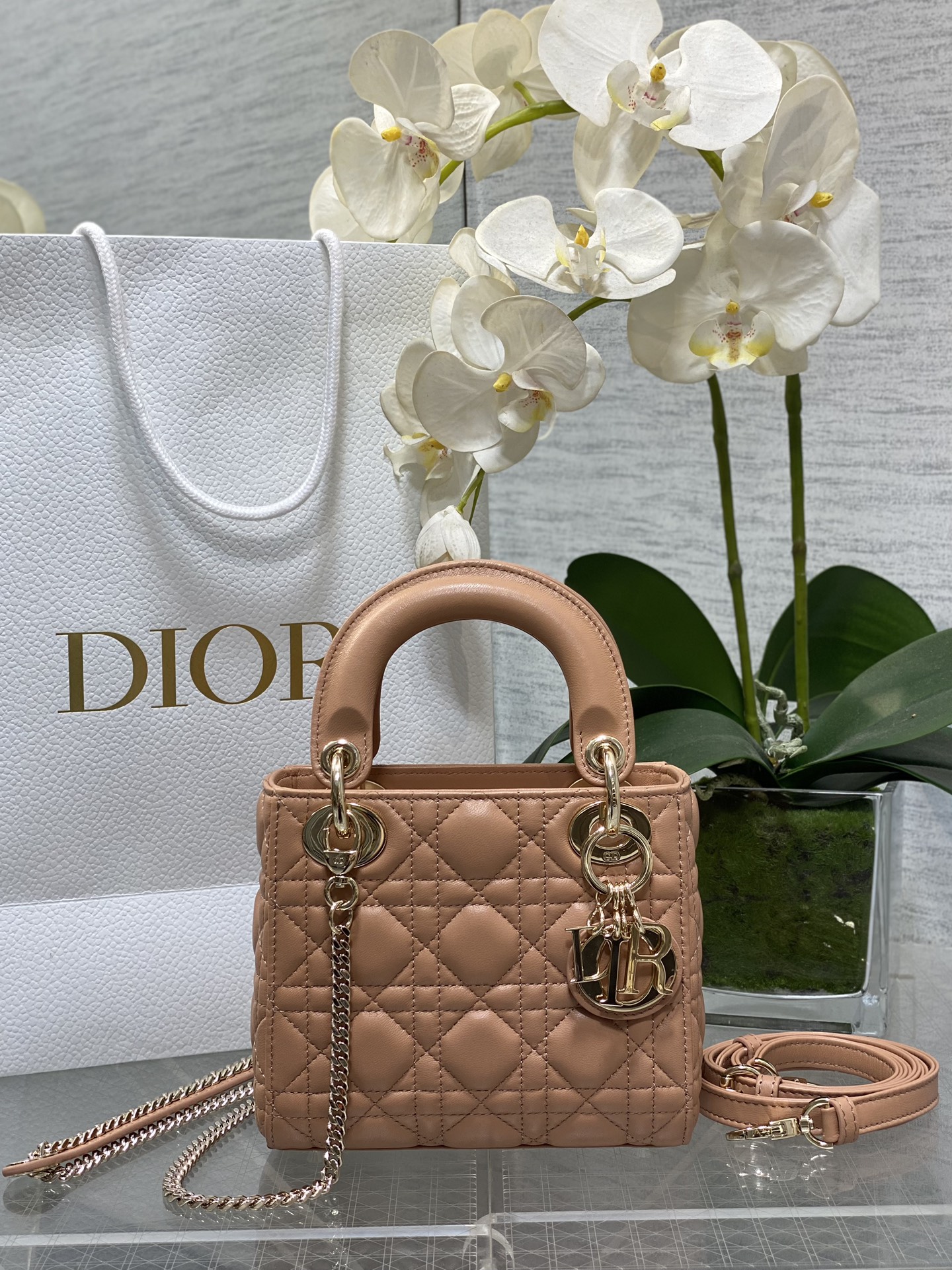 𝐋𝐚𝐝𝐲 Piel de oveja de tres paneles rosa rosa