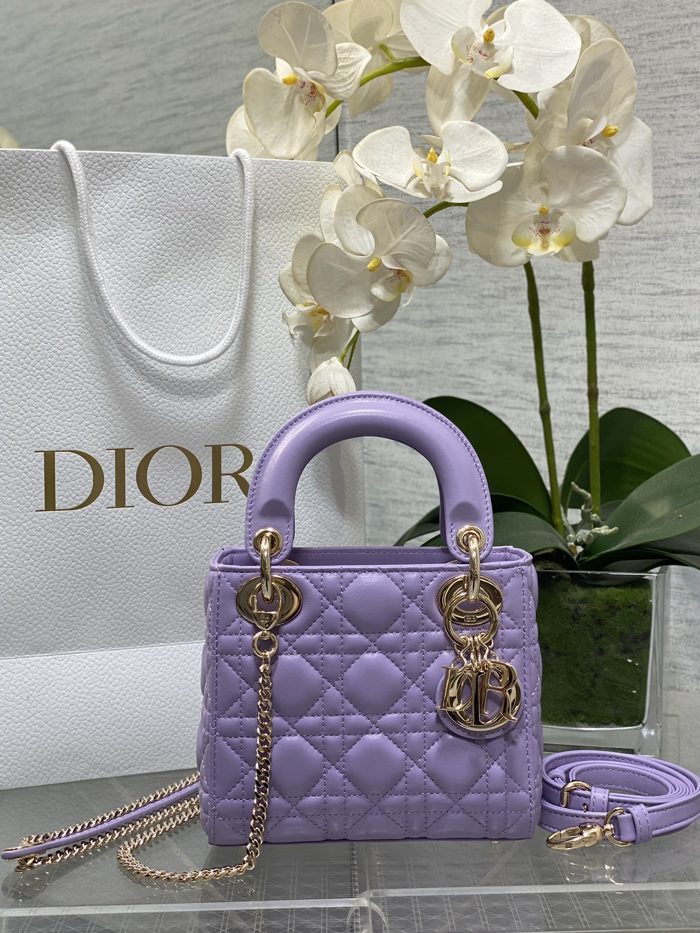 𝐋𝐚𝐝𝐲Piel de oveja tres paneles fantasía violeta
