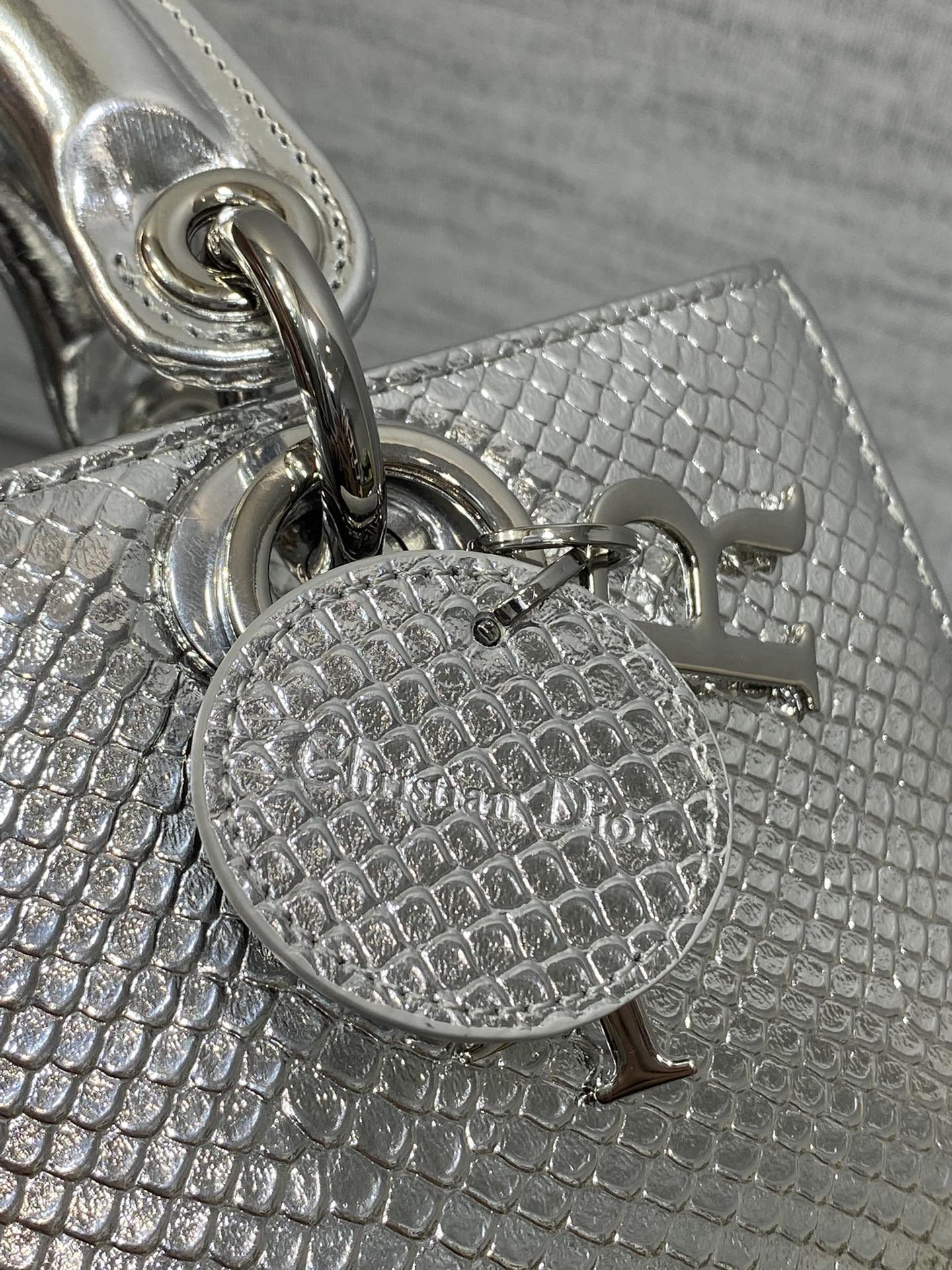 现货‼️Lady横版戴妃珍稀蛇皮闪亮登场，高雅又不失个性，非它莫属👏🏼，科普一下每条蛇皮的纹路都是独一无