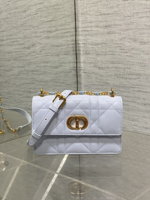 Dior Miss Caro Chain Bag: Mini, Quilted Design, Versatile Wear, Light Blue 1 Dior Miss Caro Chain Bag: Mini, Quilted Design, Versatile Wear, Light Blue
