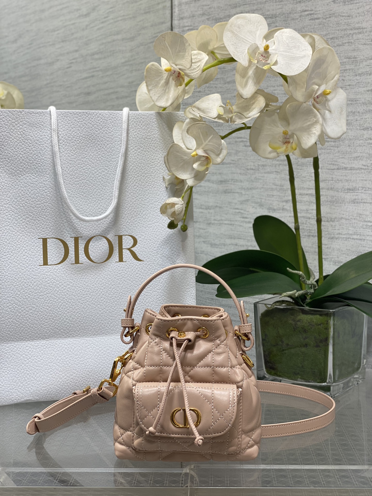 𝐂𝐚𝐫𝐨 bolso cubo colorete polvo