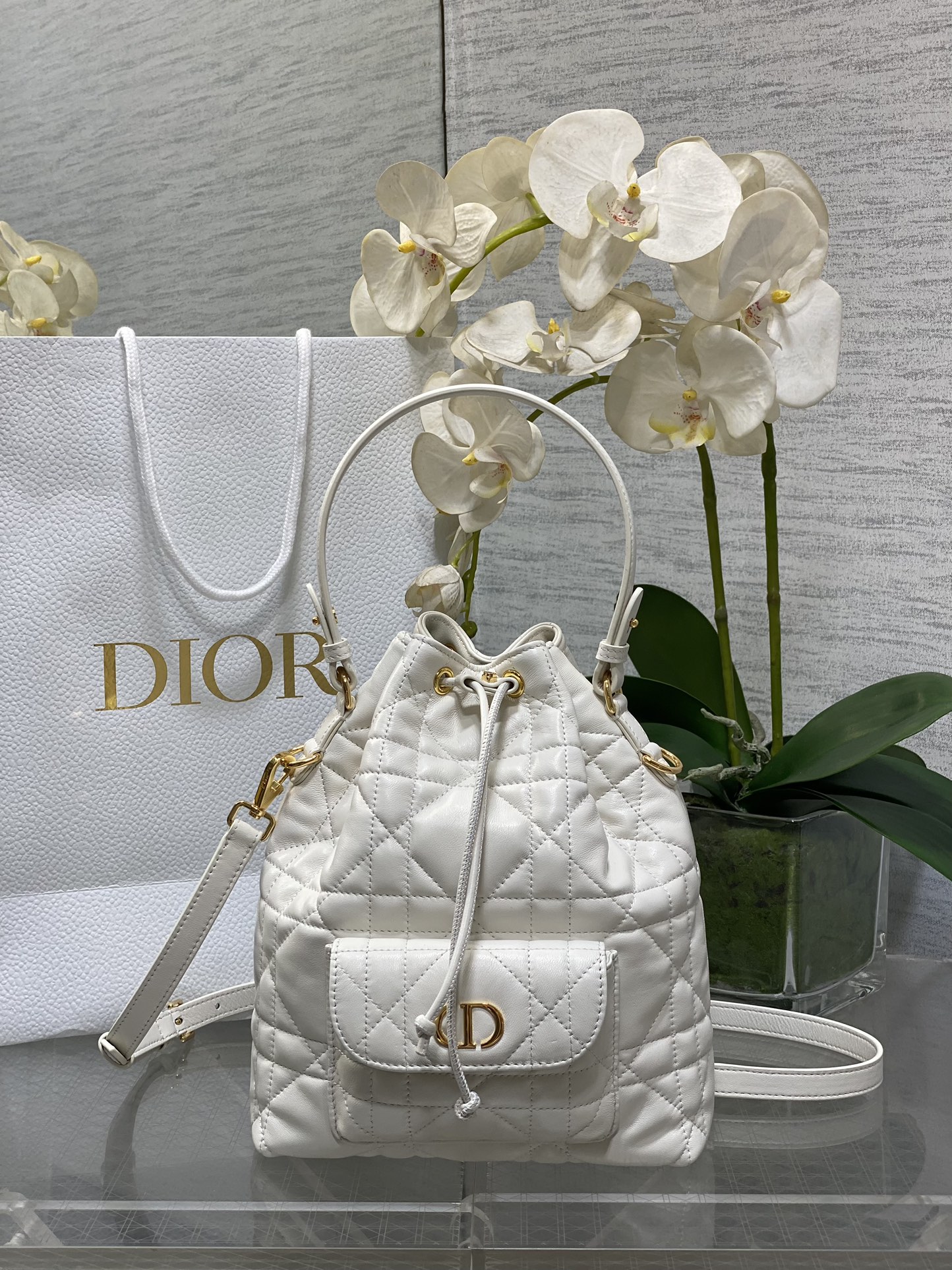 𝐂𝐚𝐫𝐨 Bolso Bombonera Blanco Pequeño
