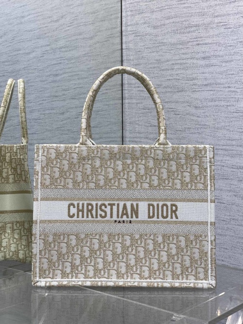 Dior Book Tote Bag Medium Gold Thread Embroidery Christmas Limited Edition 1 Dior Book Tote Bag Medium Gold Thread Embroidery Christmas Limited Edition