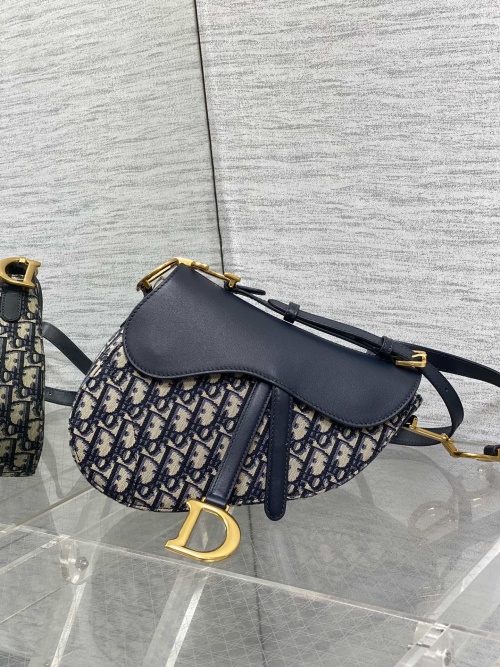 Dior Saddle Bag Oblique Canvas Blue Leather, Iconic Fashion Statement 1 Dior Saddle Bag Oblique Canvas Blue Leather, Iconic Fashion Statement