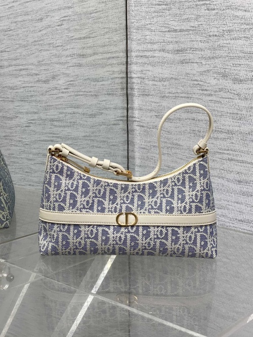 Dior Miss Caro Oblique Jacquard Shoulder Bag with Adjustable Leather Strap 1 Dior Miss Caro Oblique Jacquard Shoulder Bag with Adjustable Leather Strap