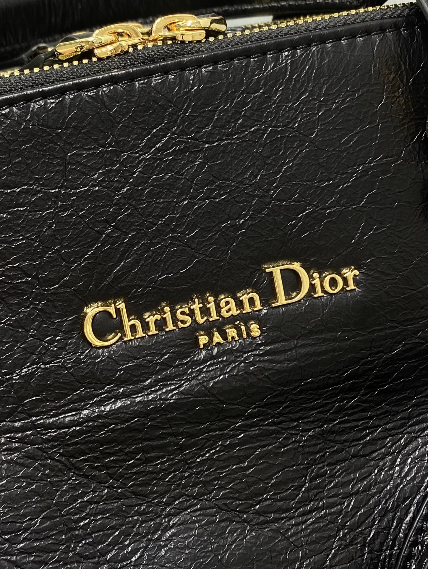 Dior Black leather shoulder