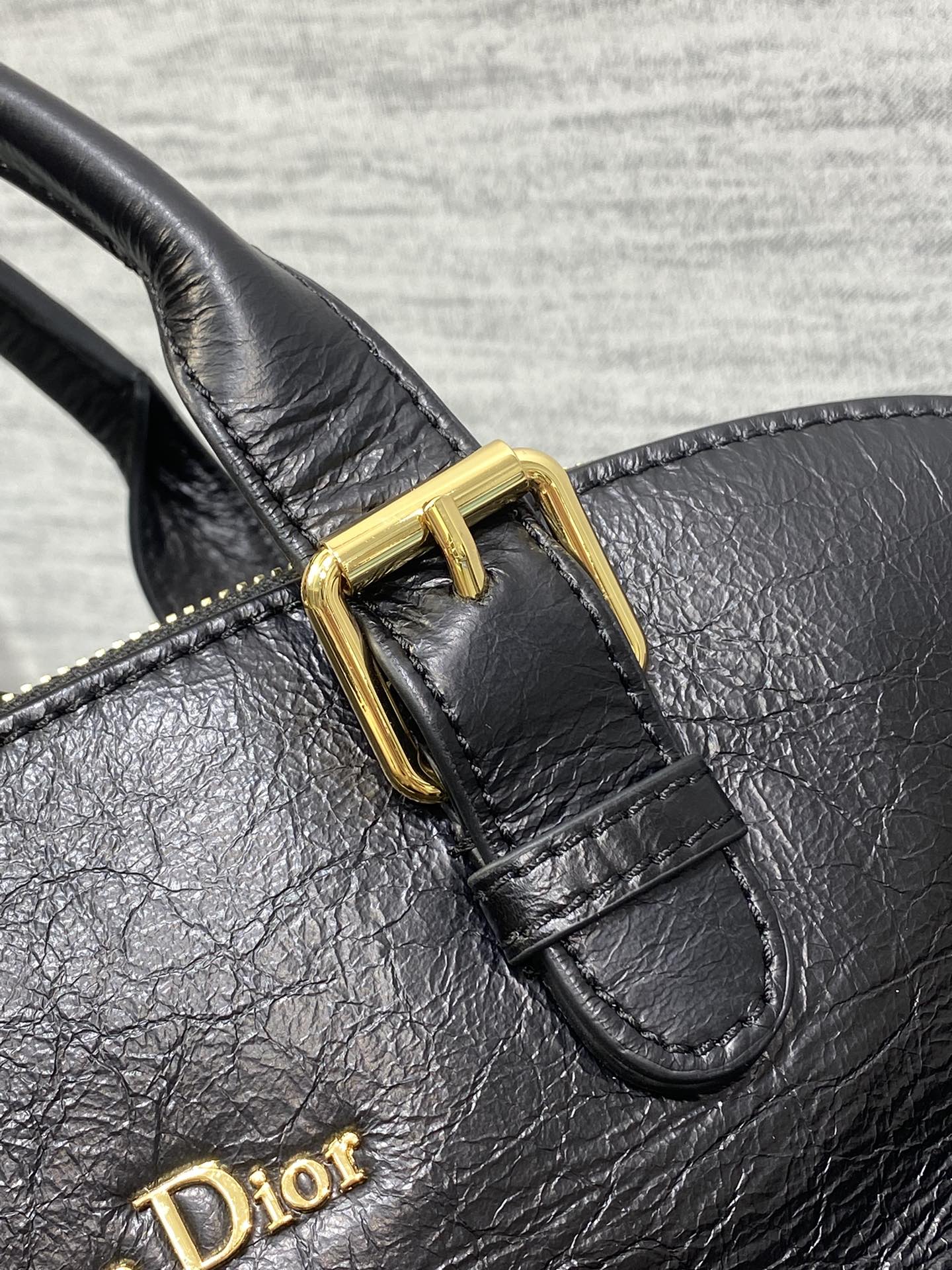 Dior Black leather shoulder