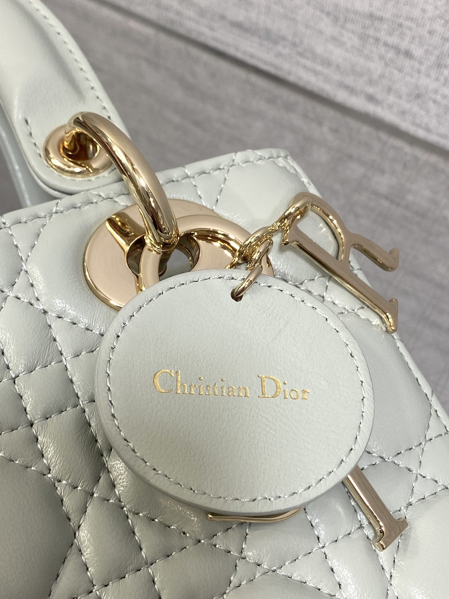 现货‼️Lady戴妃四格系列,经典的包形,甜美又不失优雅,春夏最新颜色,小清新风格🆕,搭配最新的字母肩带