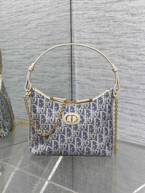 Dior Miss Dior Oblique Fabric Shoulder Bag, 19 cm - Daily Essential 1 Dior Miss Dior Oblique Fabric Shoulder Bag, 19 cm - Daily Essential
