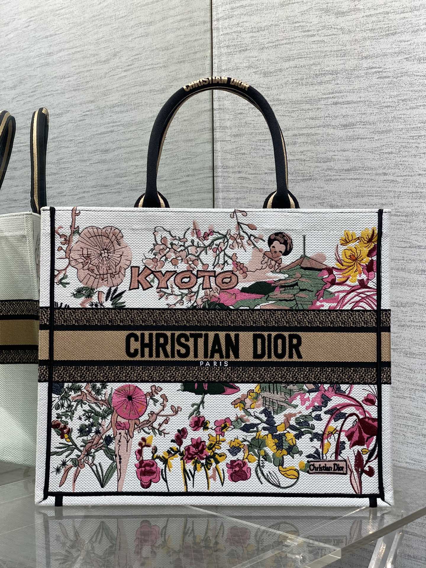 Christian Dior Kyoto Souvenir Capsule Tote Bag Large Limited Edition
