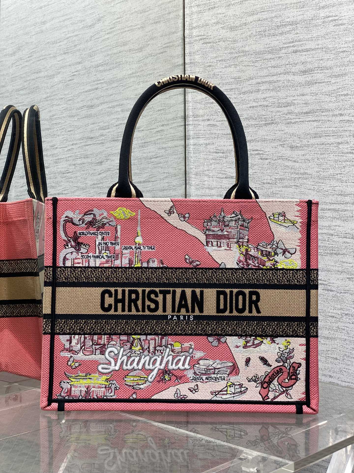 Christian Dior Shanghai Souvenir Tote Bag, Medium, Summer Capsule Collection