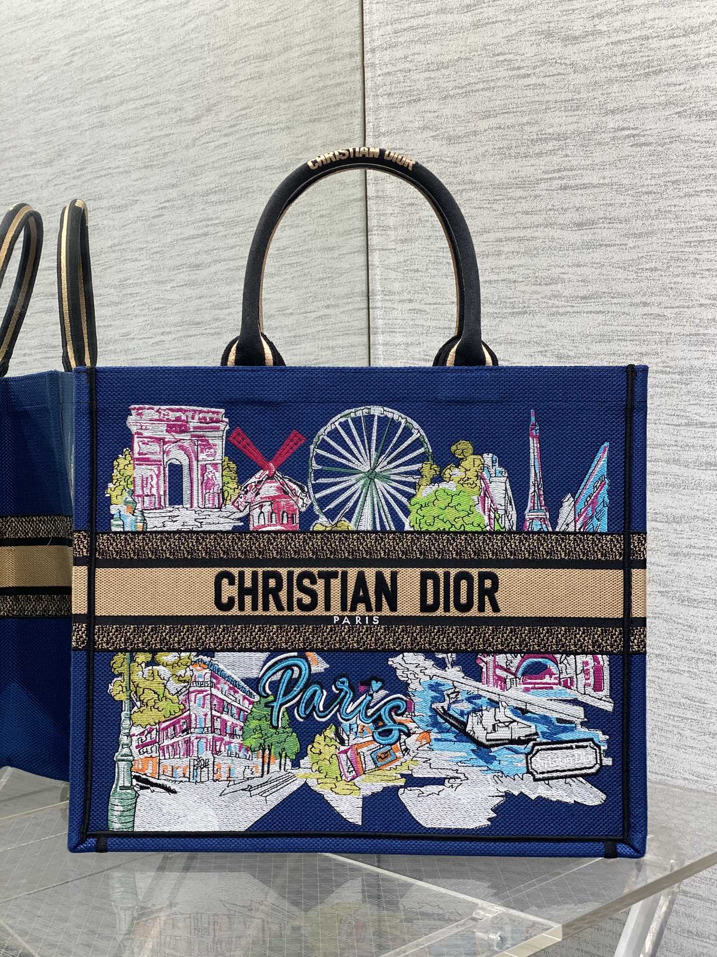 Christian Dior Souvenir Tote Bag, Summer Capsule Collection, City Print