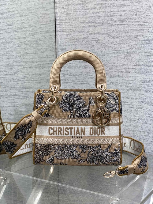 Dior Lady D-Lite Bag: Beige Embroidery, Spacious, and a Must-Have Fashion Accessory 1 Dior Lady D-Lite Bag: Beige Embroidery, Spacious, and a Must-Have Fashion Accessory