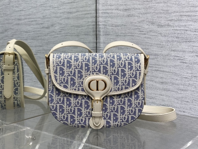 Dior Bobby Bag Blue Oblique Embroidery, 22cm - A Timeless Classic 1 Dior Bobby Bag Blue Oblique Embroidery, 22cm - A Timeless Classic
