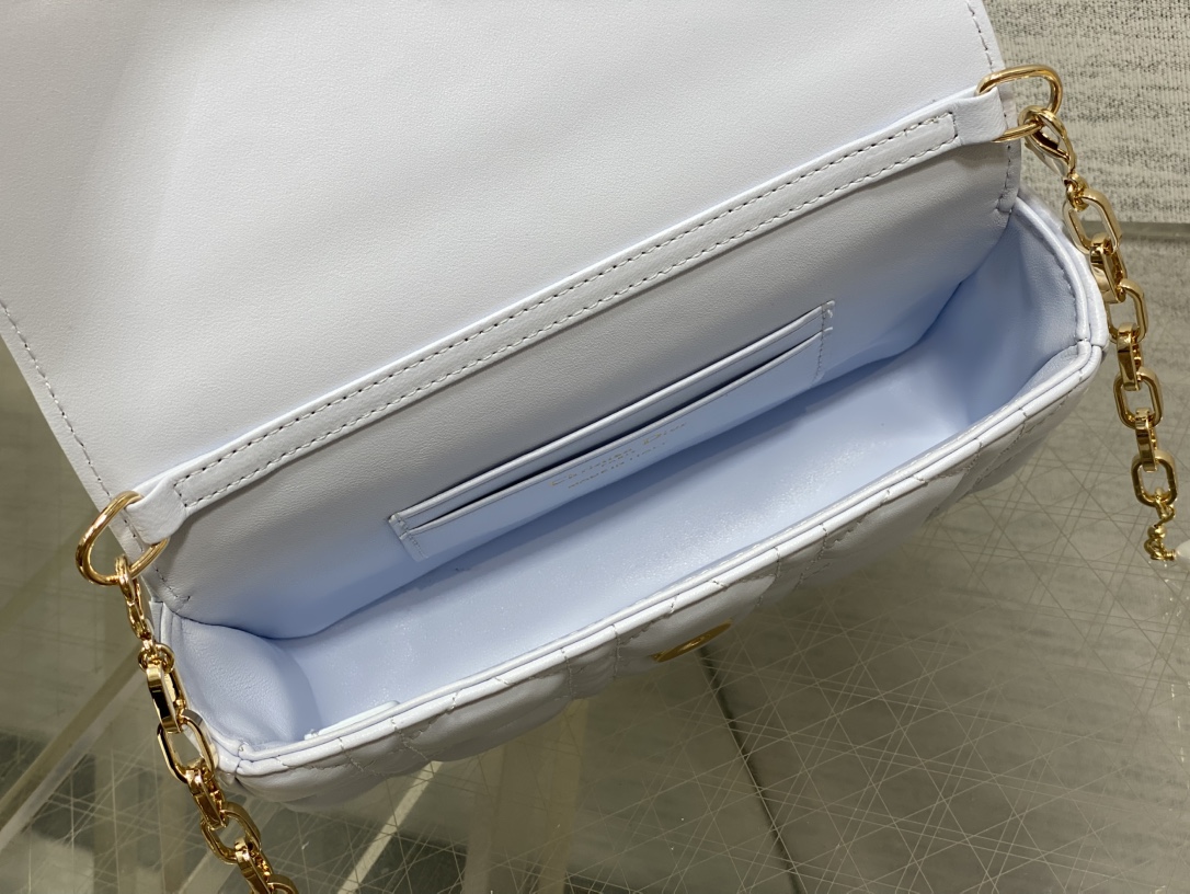 湖水蓝现货‼️最新珍珠链条包🆕标志性的藤纹格,经典的字母吊饰👏 搭配柔软的羊皮,优雅又时尚🙋 ,亮点在于