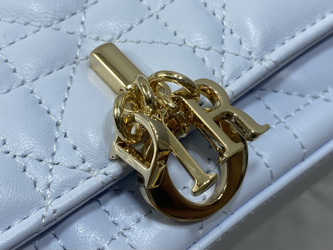 湖水蓝现货‼️最新珍珠链条包🆕标志性的藤纹格,经典的字母吊饰👏 搭配柔软的羊皮,优雅又时尚🙋 ,亮点在于