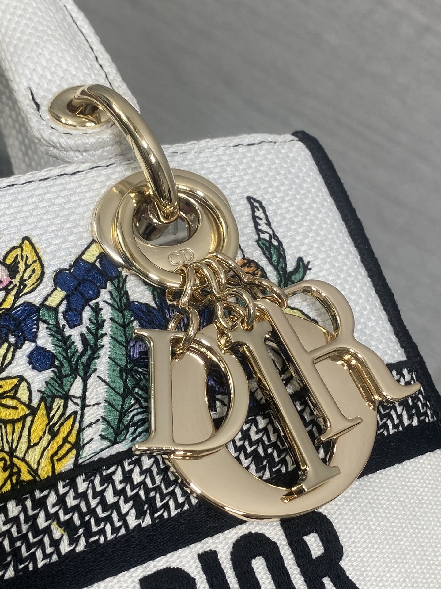 五格现货‼️ Lady最新夏季系列,简洁的拼色,精美绝伦的刺绣,让整个包非常亮眼,大容量的设计 ,凹造型