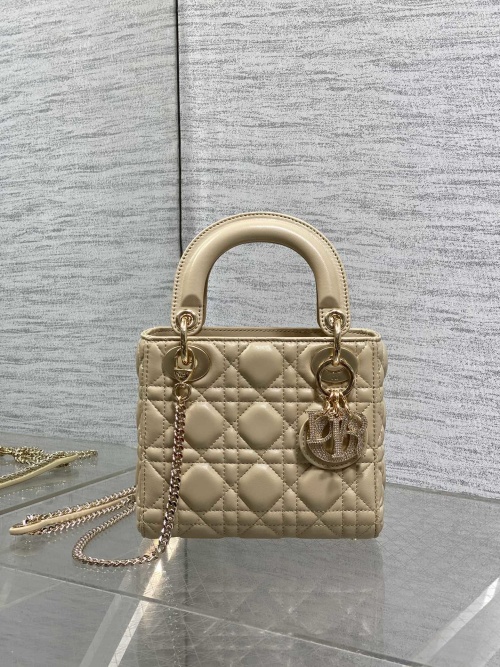 Dior Lady Dior Bag with Diamond Clasp - Iconic Elegance & Style 1 Dior Lady Dior Bag with Diamond Clasp - Iconic Elegance & Style