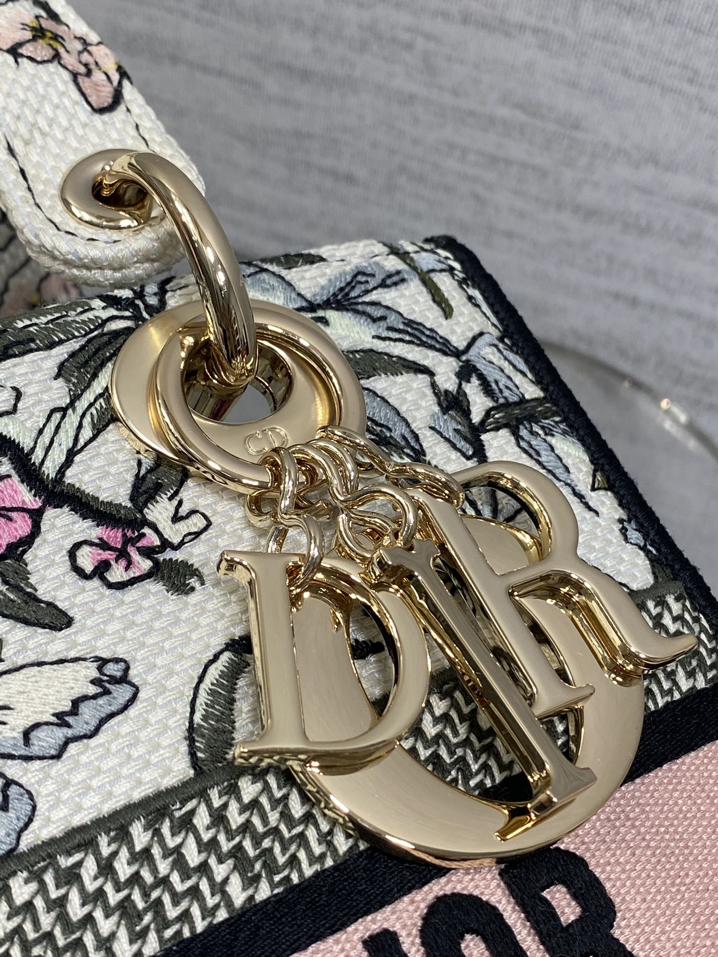 五格现货‼️ Lady最新夏季系列，简洁的拼色，精美绝伦的刺绣，让整个包非常亮眼，大容量的设计 ，凹造型