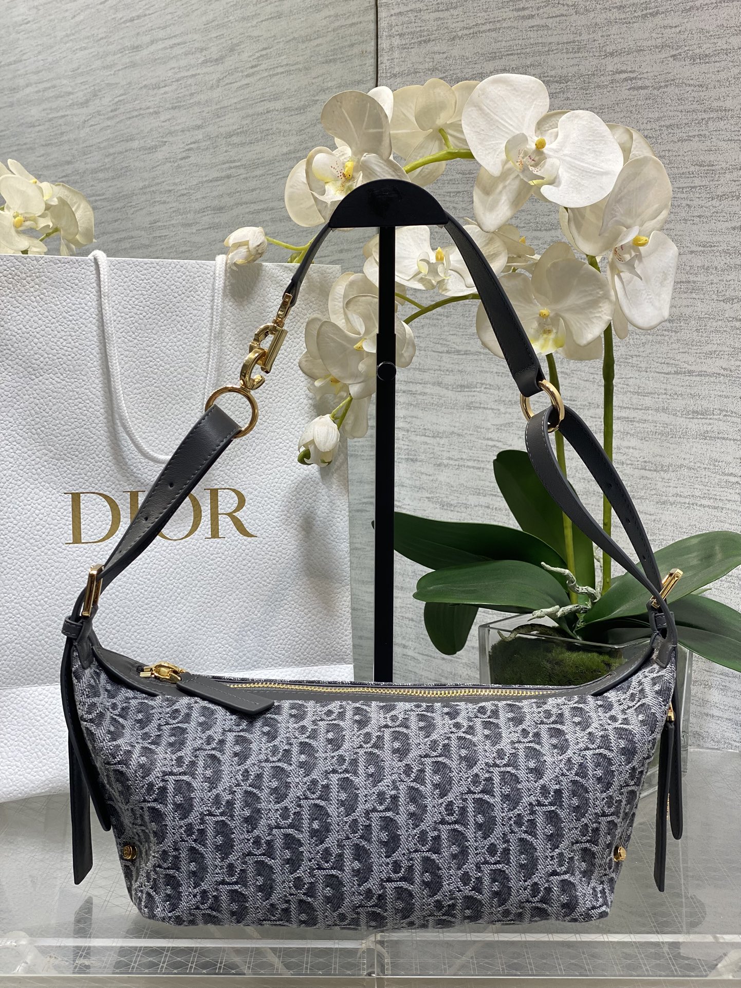 Dior Journey Dark Gray shoulder everyday