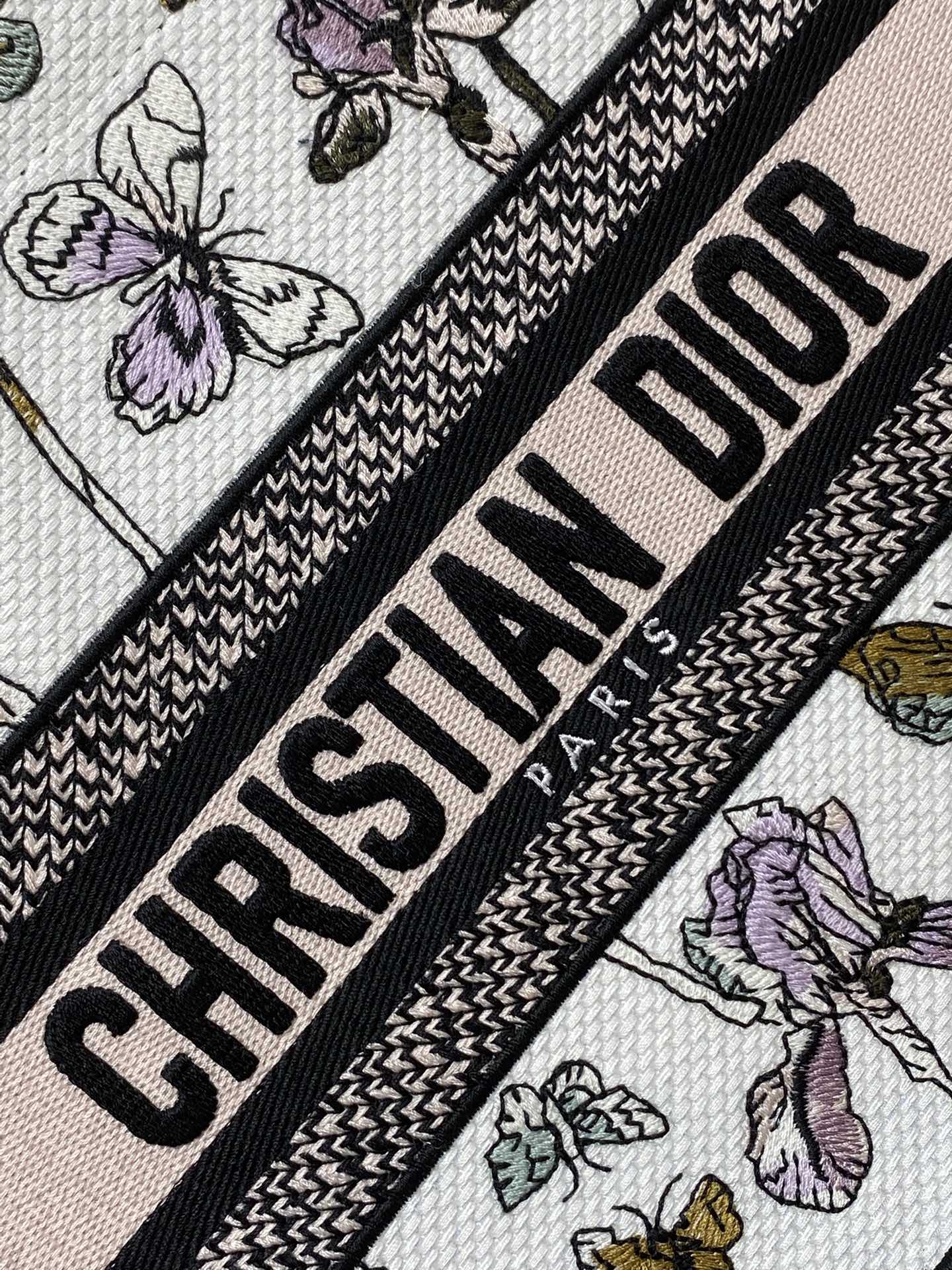 Dior Style Canvas Tote Bag Lookbook Reference image 2