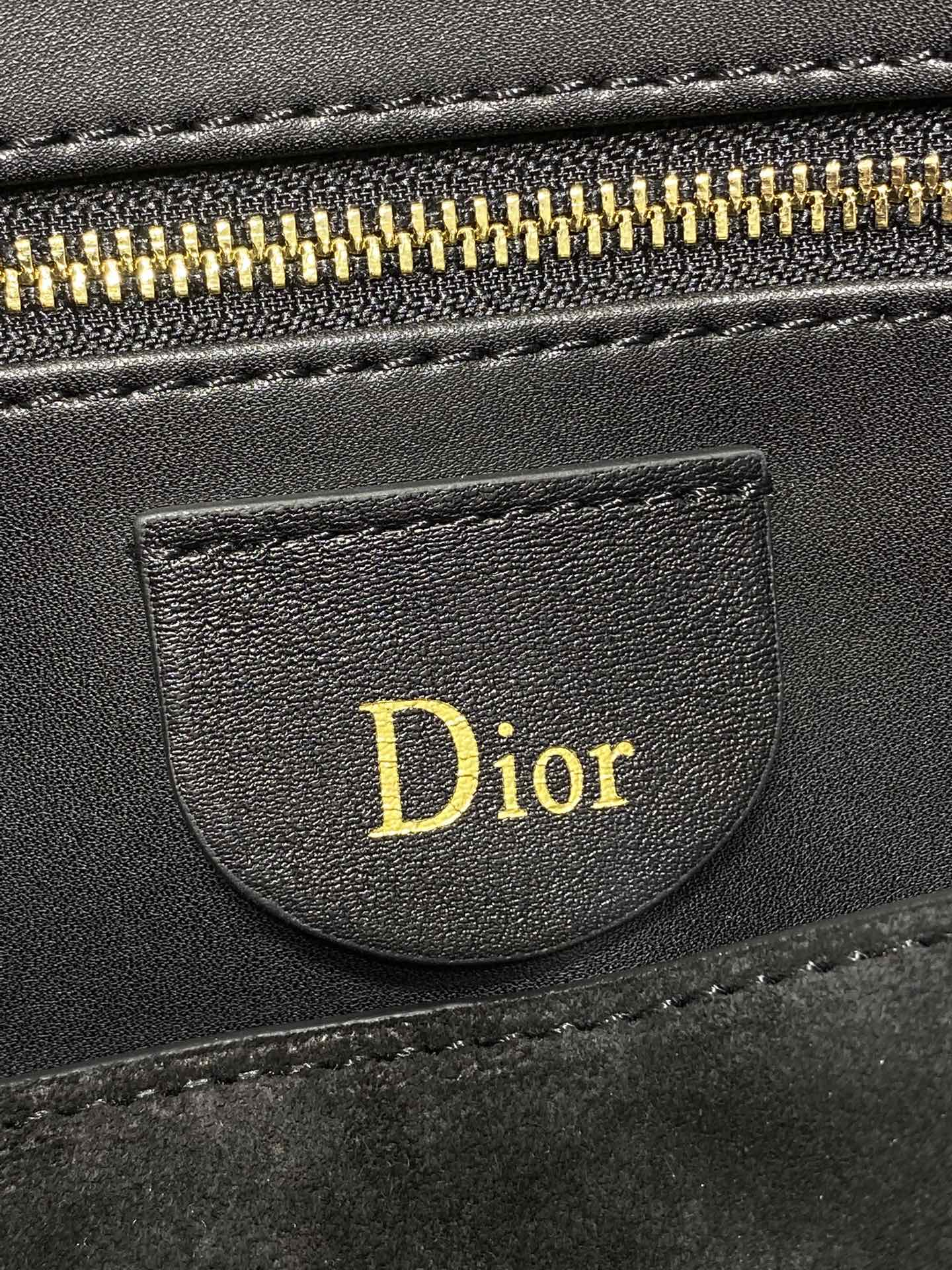 大号浅金现货‼️Dior2026春夏新款Chrustian这款Hobo包采用黑绒拼皮，触感柔软，春季氛围