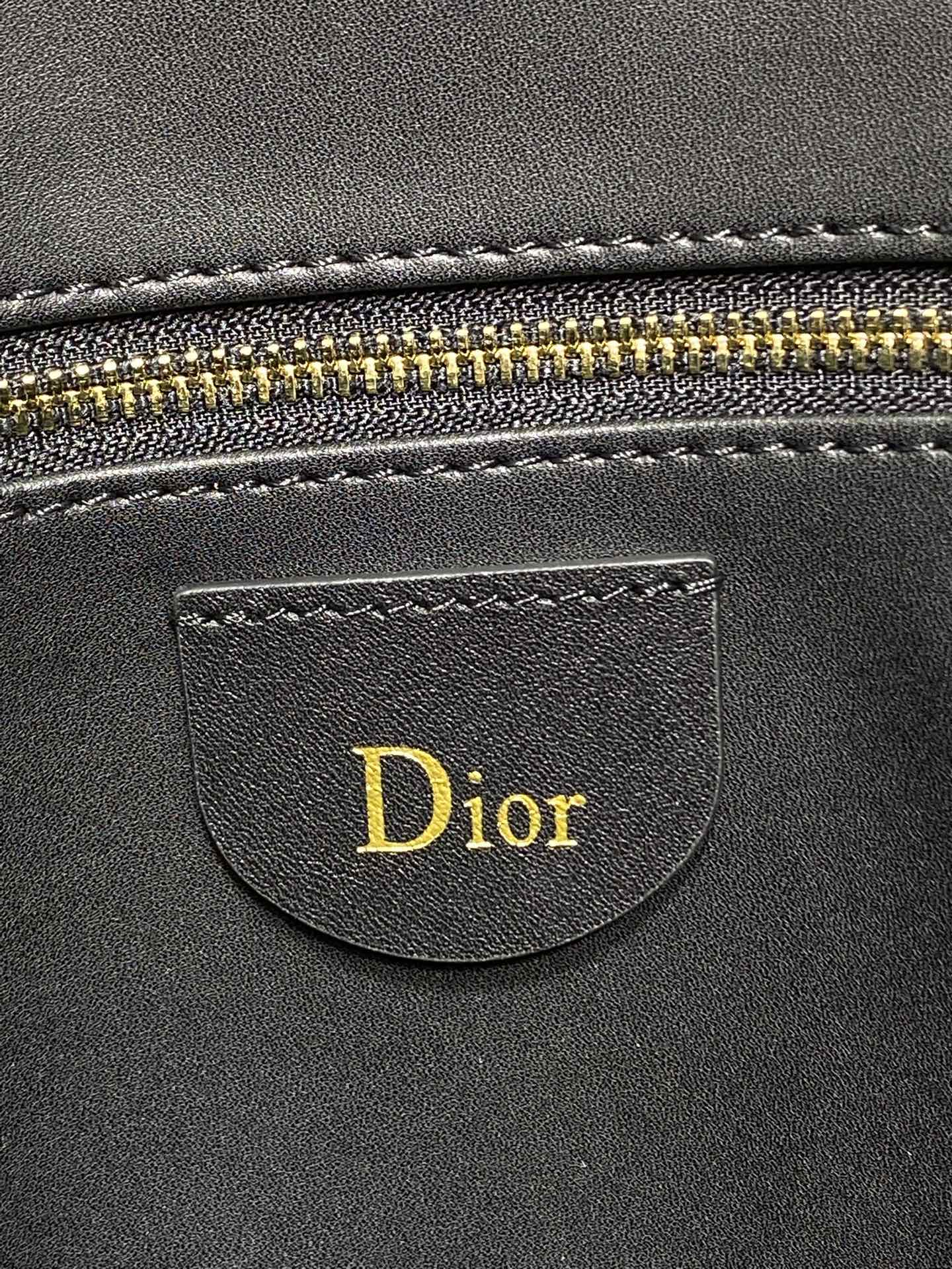 中号银扣现货‼️Dior2026春夏新款Chrustian这款Hobo包采用黑绒拼皮，触感柔软，春季氛围