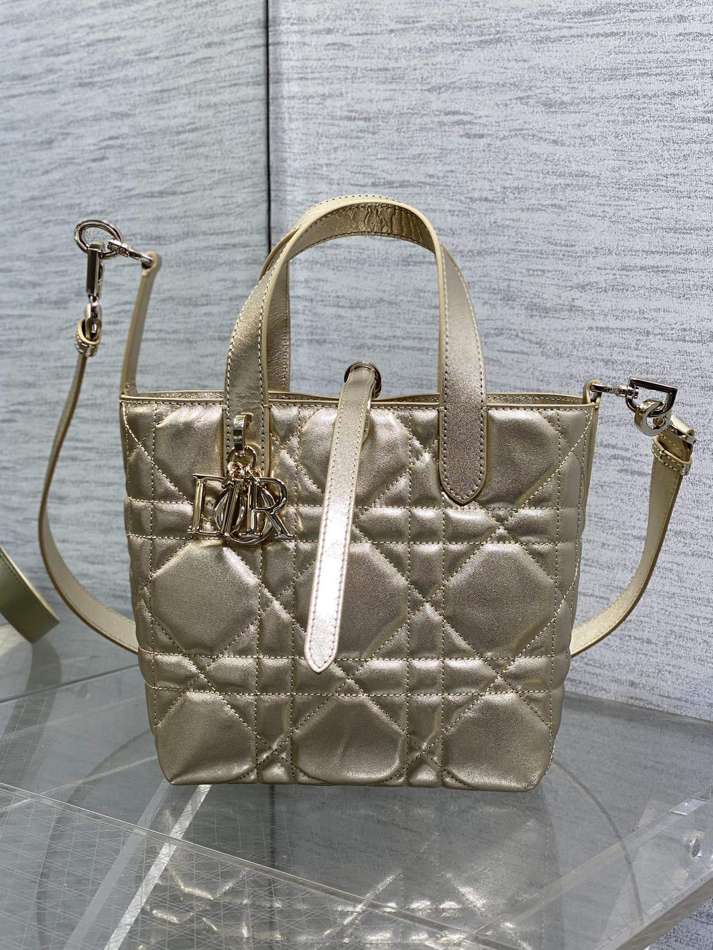 小号金色现货‼️Toujours竖版系列小号，专属菜篮子，有点太美了，高颜值包包，轻松拿捏高级感，超大菱