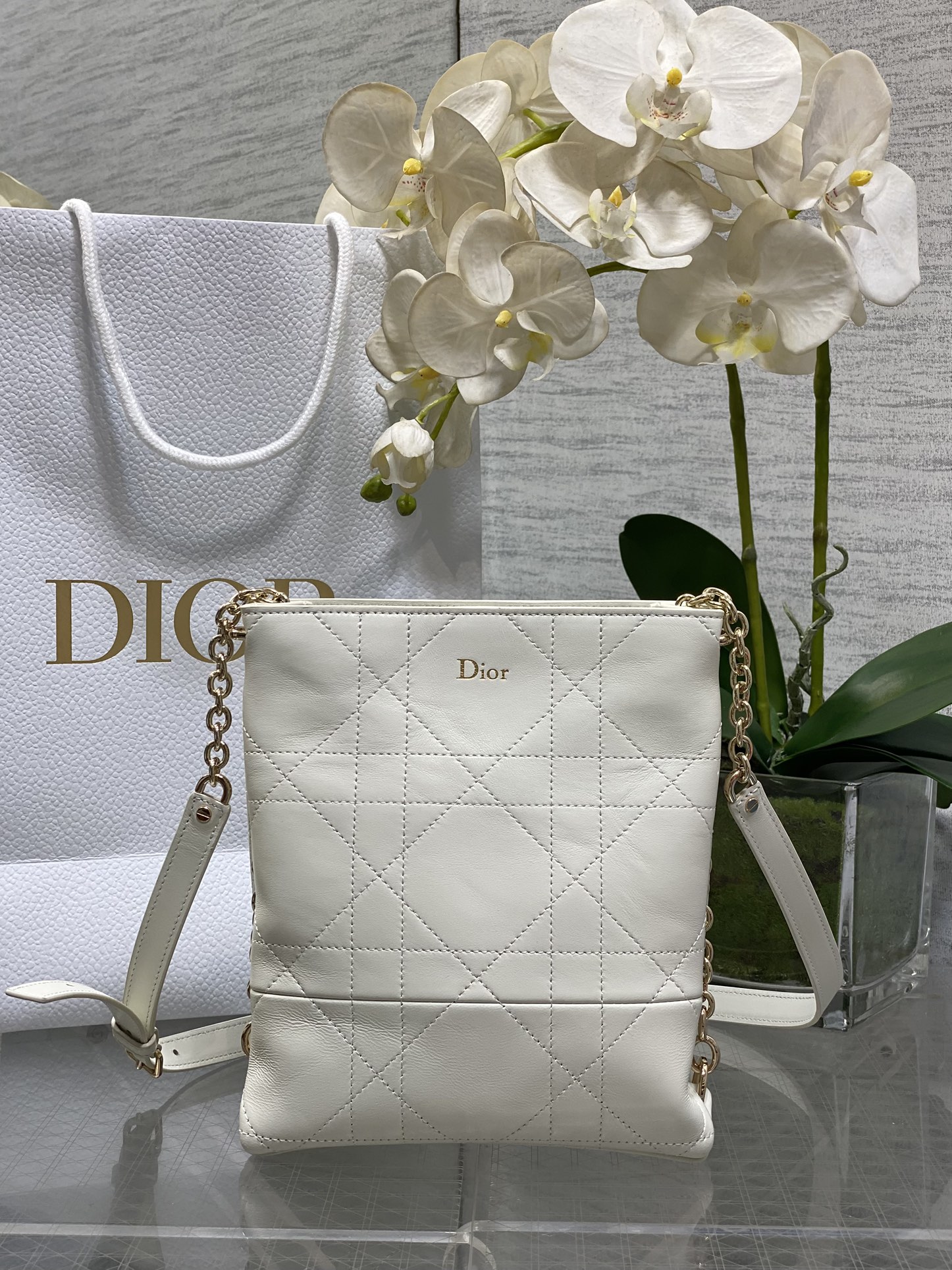 Dior Trianon White crossbody everyday