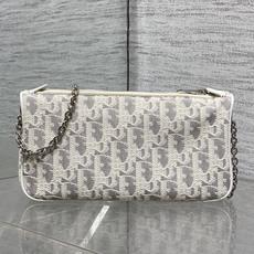 现货‼️Dior2026早春系列Oblique蝴蝶结链条包,经典 Oblique白灰帆布+白色皮革蝴蝶结 现货‼️Dior2026早春系列Oblique蝴蝶结链条包,经典 Oblique白灰帆布+白色皮革蝴蝶结