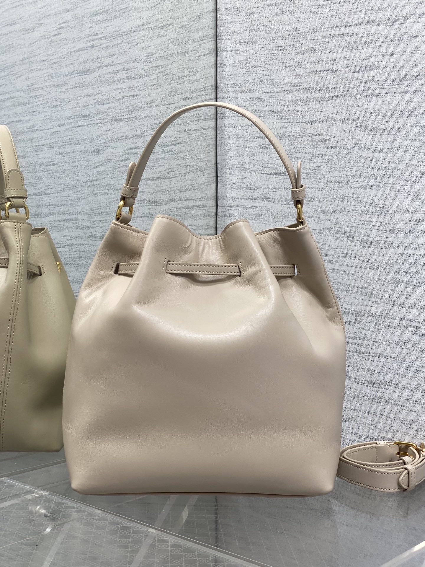 DIOR Medium Medaillon Bucket Bag