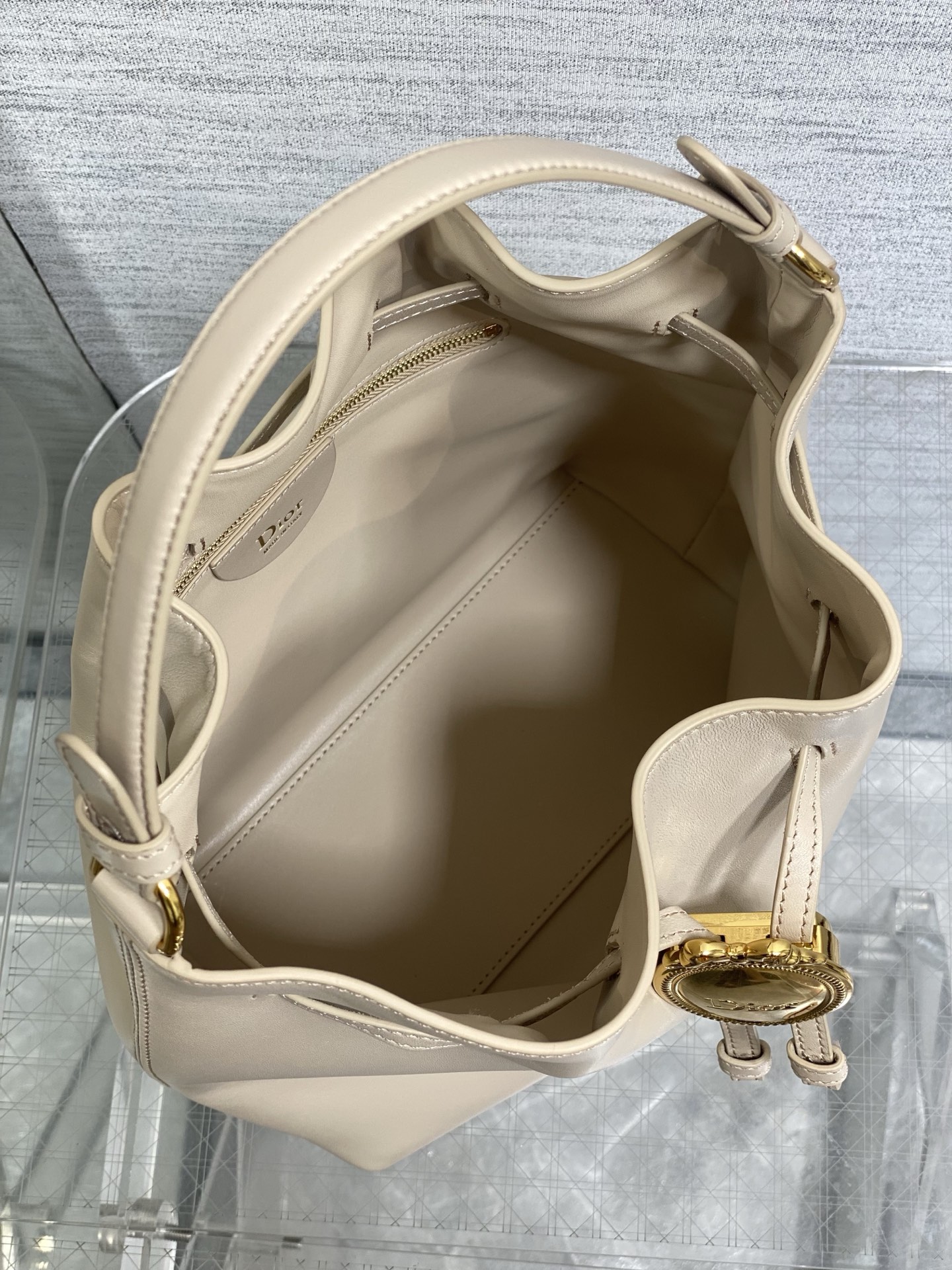 DIOR Medium Medaillon Bucket Bag