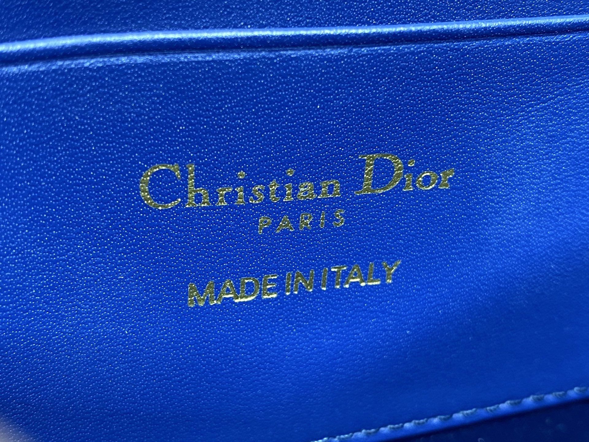 dior blue beaded my dior mini bag