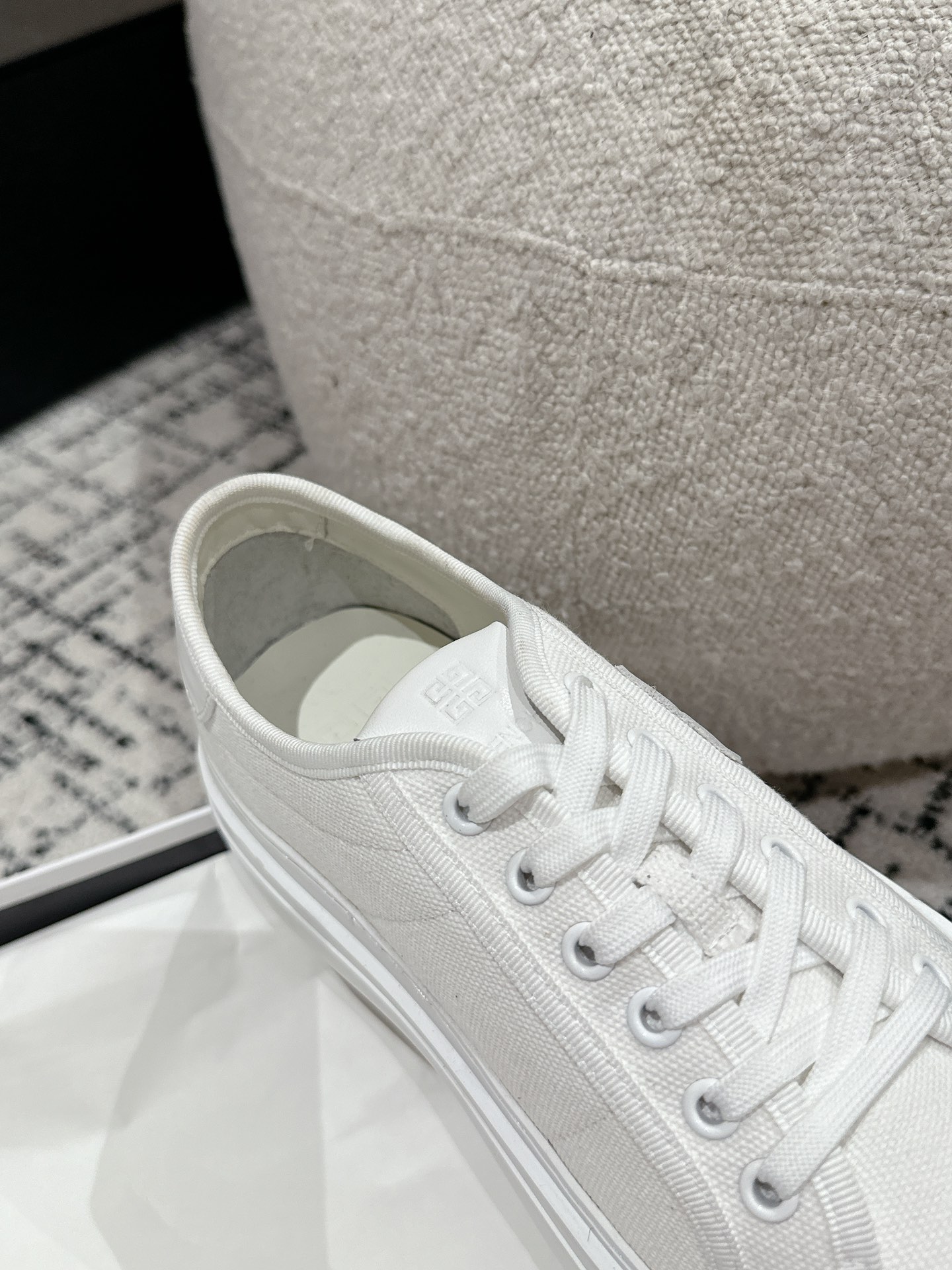 Givenchy Sneaker Scarpe Canvas Splicing Unisex Tela Cotone Pelle bovina di pecora Casual 7 i1721139848 2675 0