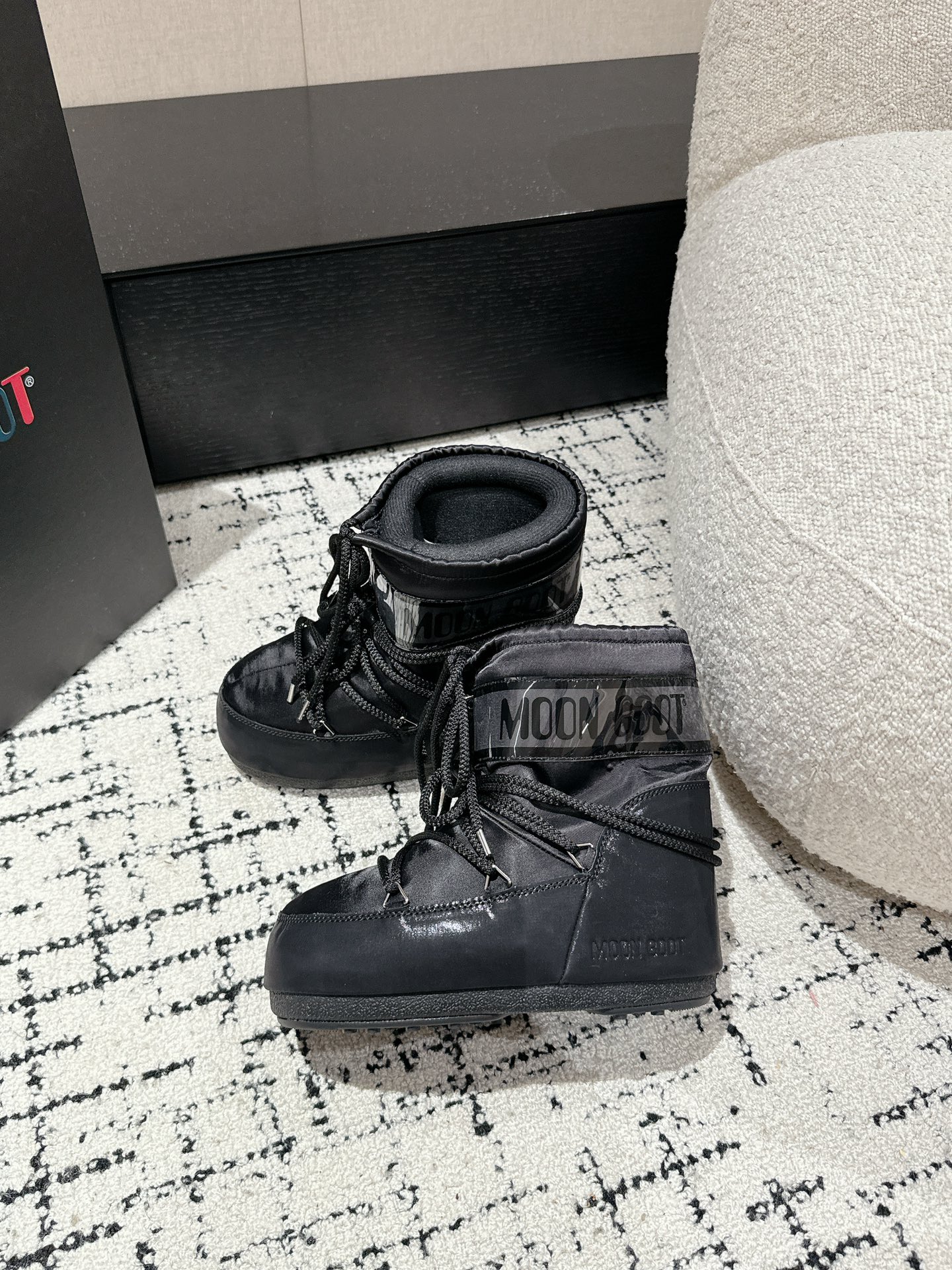 G178Moon Boot/ 最新vs秋冬最新款雪地靴系丑萌毛毛雪地靴  忘了UGG吧，时髦人都在穿Moon Boot雪