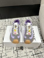 Loewe الأحذية الأحذية الرياضية العام للرجال والنساء جلد البقر نايلون مطّاط الغنم عارضة 1 Loewe الأحذية الأحذية الرياضية العام للرجال والنساء جلد البقر نايلون مطّاط الغنم عارضة