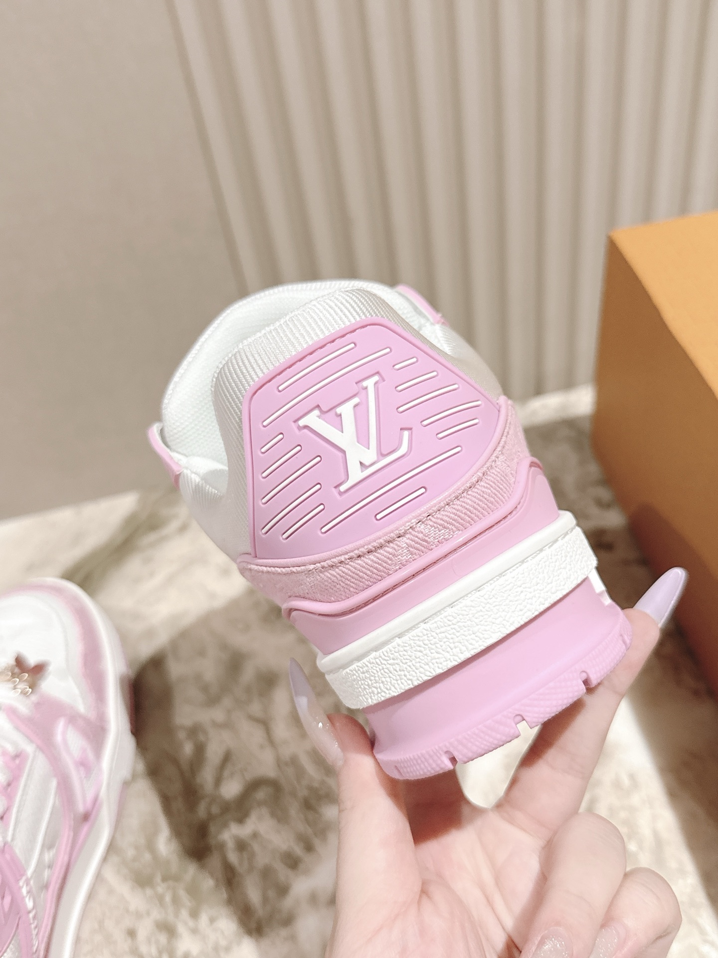 Louis Vuitton 扣子50 LV代购级新色 供应 驴家全系列 LVTrainer PVC 运动鞋