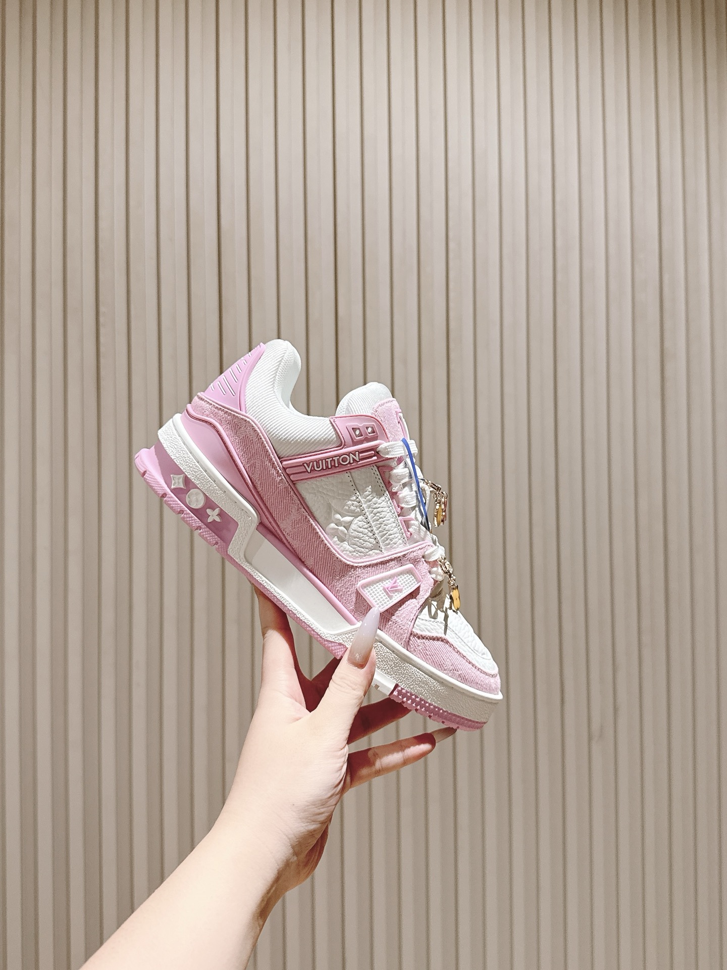 Louis Vuitton 扣子50 LV代购级新色 供应 驴家全系列 LVTrainer PVC 运动鞋