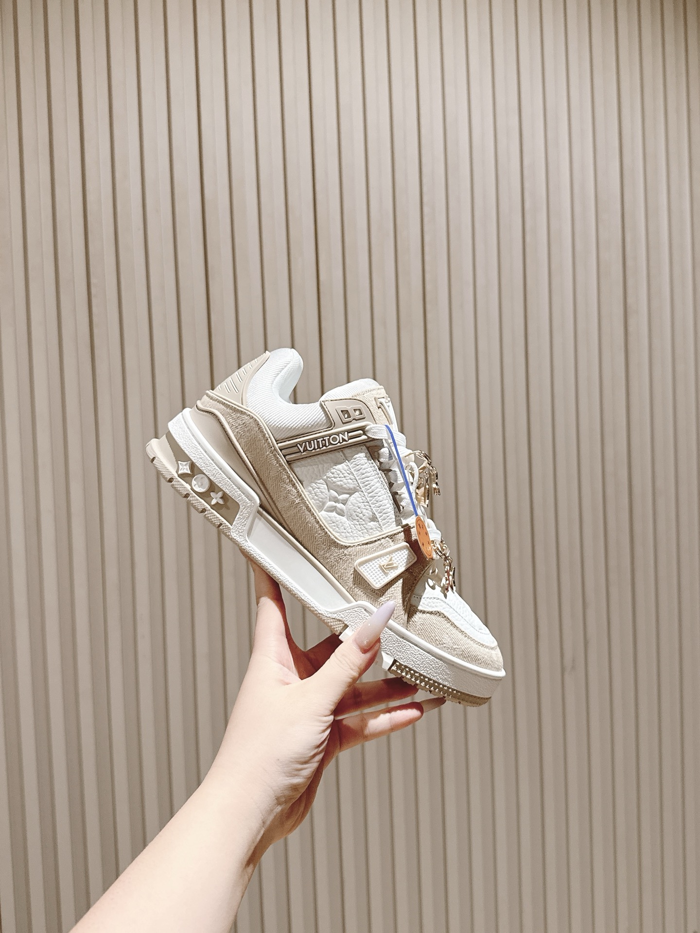 Louis Vuitton 扣子50 LV代购级新色 供应 驴家全系列 LVTrainer PVC 运动鞋