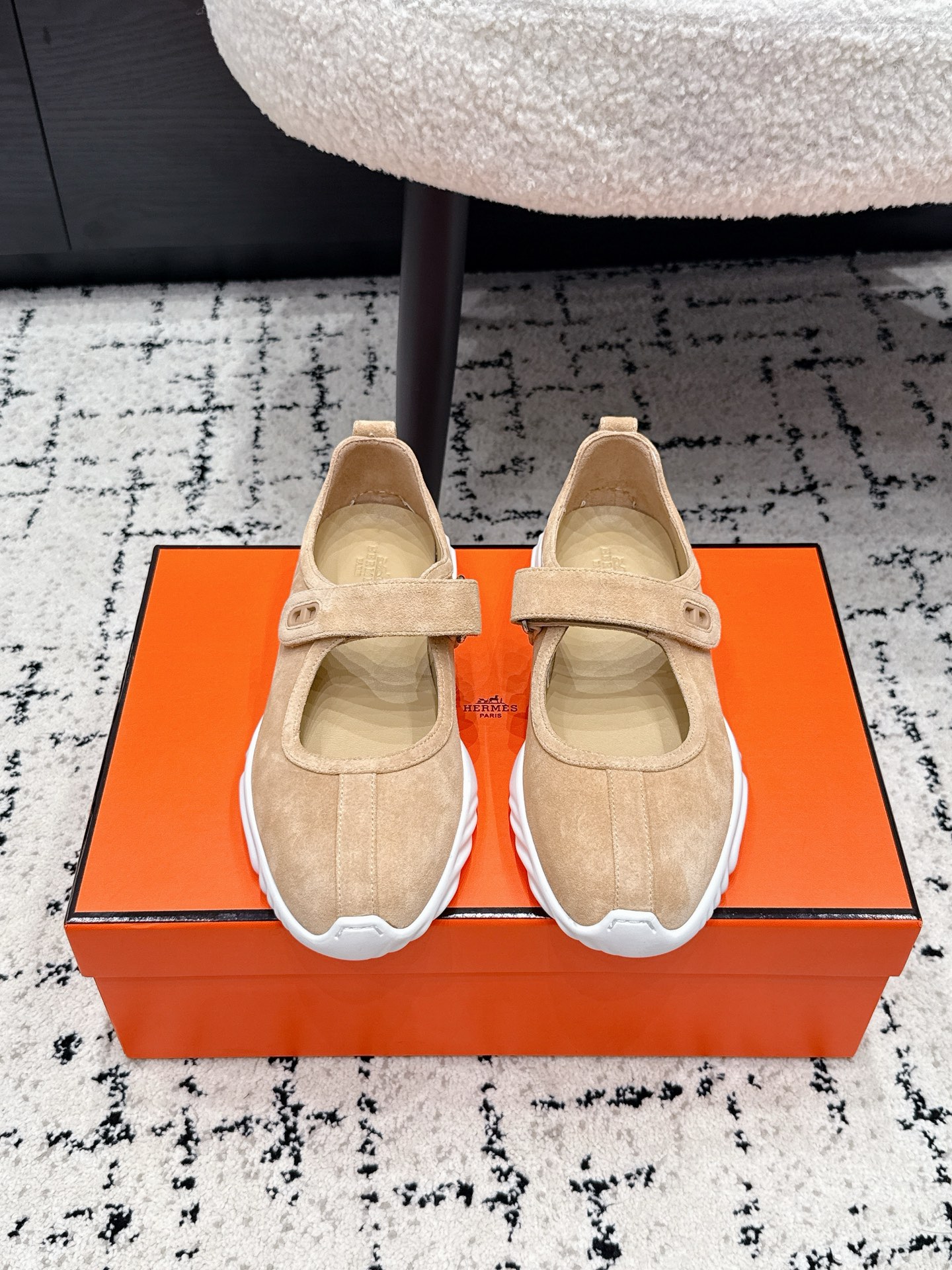 Hermes Mary Jane Shoes