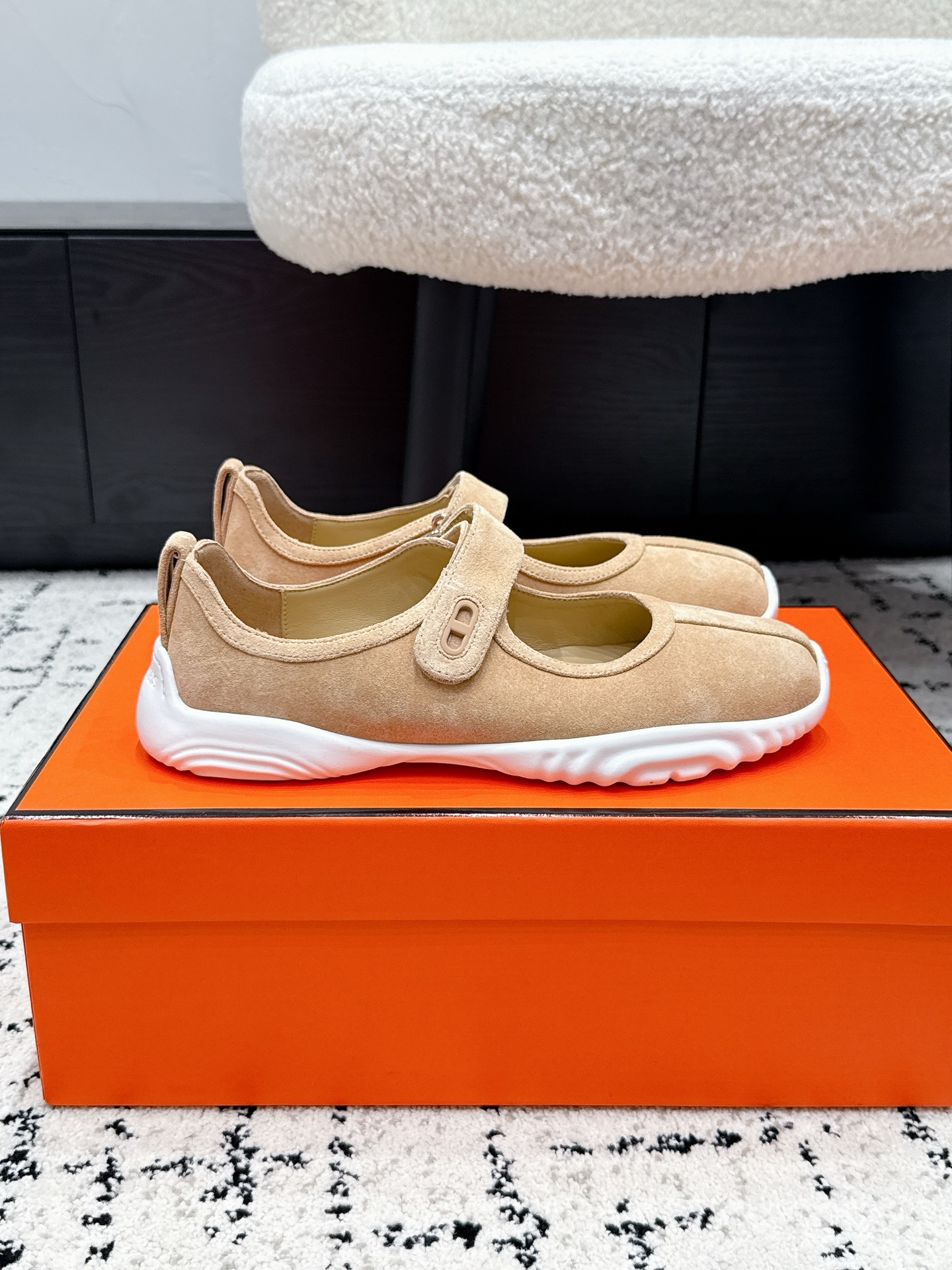 Hermes Mary Jane Shoes