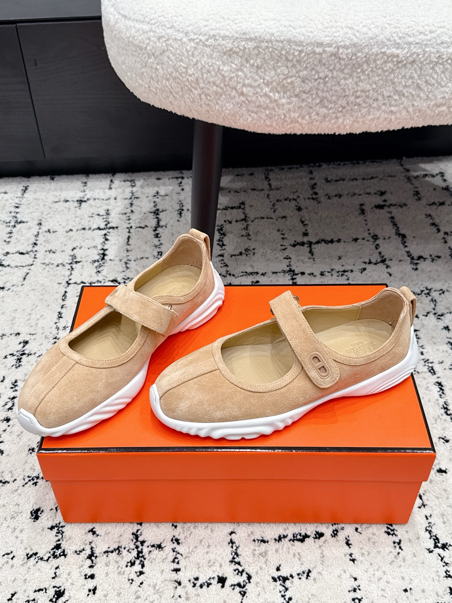 Hermes Mary Jane Shoes