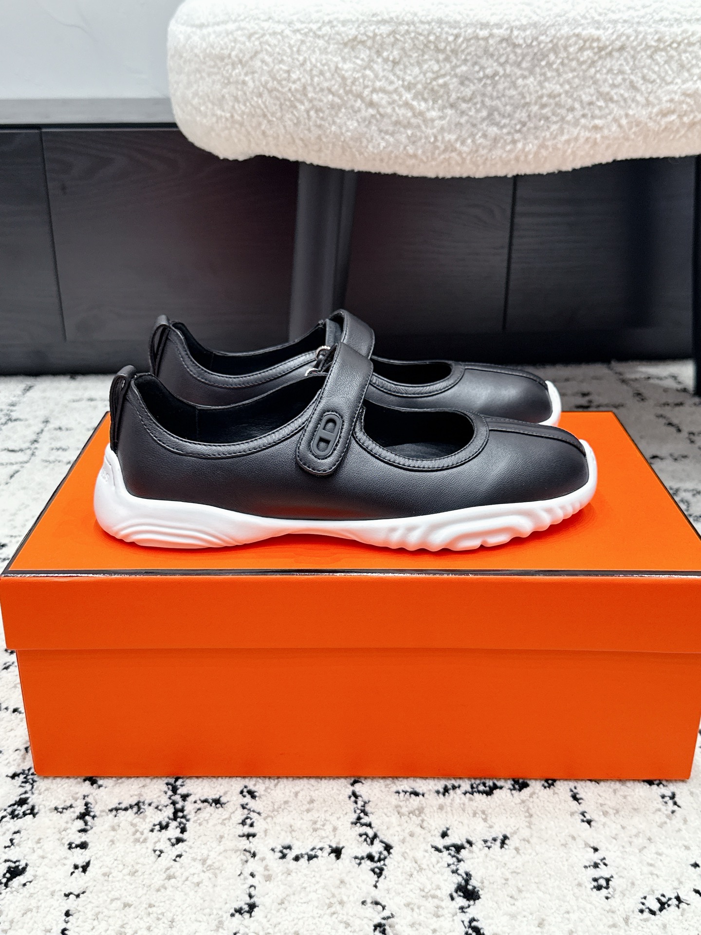 Hermes Mary Jane Shoes